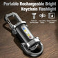 📢📢40% OFF !! ⏰1200LM Super Bright Mini Keychain Flashlight Waterproof💡