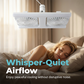 📢📢40% OFF !! ⏰ 2-in-1 LED Ceiling Fan Light – Dual Cooling, Ultra Bright, Tool-Free Install 🌀