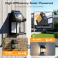 📢📢40% OFF !! ⏰ Solar Tungsten Wall Light – Auto-on, warm glow & wire-free ✨