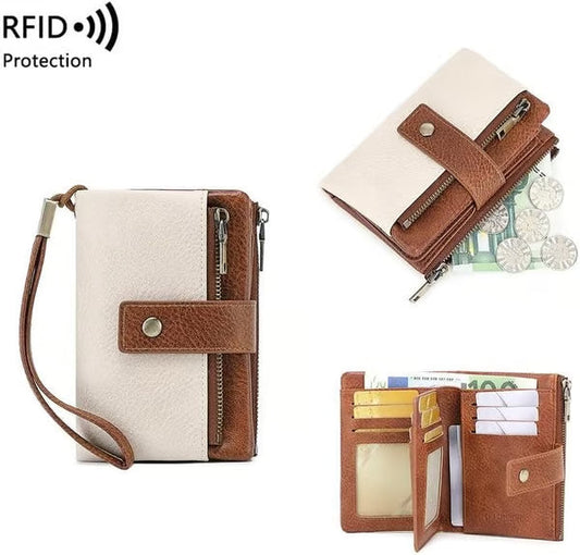 📢📢50% OFF !!!⏰Women's RFID Blocking Leather Wallet