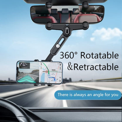 📢📢40% OFF !! ⏰🚗 New Rotatable & Retractable Car Phone Holder – 360° View, One-Hand Access! | Fits All Phones, Super Stable Even on Bumpy Roads 🛣️