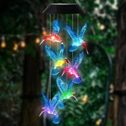 📢📢40% OFF !! ⏰Solar-Powered Butterfly Lights（The Best Gift）