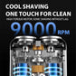 💥Autumn Promotion Bundles🔥Portable Rotary Dual Ring Electric Shaver + Razor Cleaning Liquid
