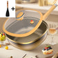 ⏳Time-limited Special⏰12in Titanium Alloy Non-Stick Pot with Lid