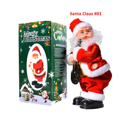📢📢60 % OFF !!🎅🎁🎅Electric Dancing Music Santa Claus