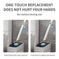 📢📢50% OFF !!!⏰50K+ SOLD!🚽💦Disposable Replacement Wall-Mounted Innovative Toilet Brush Set✨