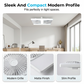 📢📢40% OFF !! ⏰ 2-in-1 LED Ceiling Fan Light – Dual Cooling, Ultra Bright, Tool-Free Install 🌀