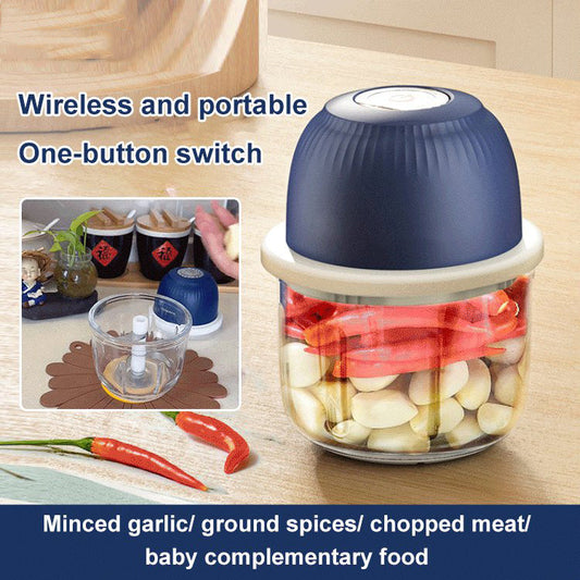 📢📢40% OFF !! ⏰Wireless Mini Electric Food Processor