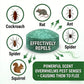 🥳 All‑Pest Repellent – Safe for pets & wildlife. No poisons, just effective. Use indoors & out. 🐾