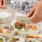 📢📢Buy 2 Get 1 Free ⏰🍲 Aluminum Foil Heat-Retaining Cover – Locks heat for hours, microwave safe. Reusable, eco-friendly. Keep every meal hot! ♻️✨