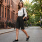 📢📢40% OFF !! ⏰Women's Casual Comfortable Elastic Waist Capri Pants