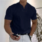 📢📢50% OFF !!!⏰ Men's Gentleman Business Short Sleeve V-Neck T-Shirt – Breathable Cotton Blend, Classic Fit & Available Up to 5XL ✨