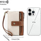 📢📢50% OFF !!!⏰Women's RFID Blocking Leather Wallet