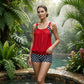 📢📢30% OFF !! ⏰Women's Polka Dot Two Piece Swimsuit