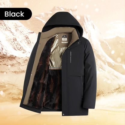 🔥Hot Sale🔥Buy 2 Pcs Ship Free🔥Men’s Thermal Hooded Parka Coat
