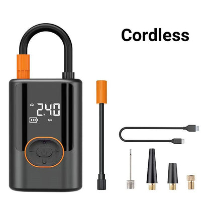 📢📢50% OFF!!⏰Multifunctional Portable Car Tire Inflator with Light
