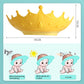 📢 LIMITED TIME 55% OFF! ⏰ Kids' Ear Protective Cap – Waterproof Shower Hat, Adjustable & Cartoon Crown Design ✨