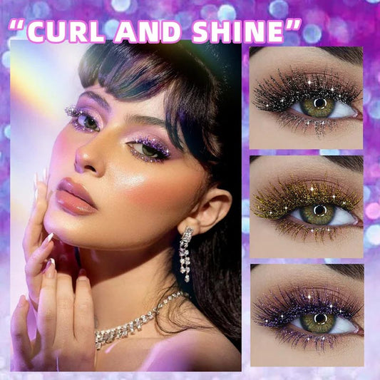 📢📢BUY 1 GET 1 FREE⏰ Waterproof Diamond Glitter Mascara - Long-lasting Curl, Sparkling Shine, Create Captivating Eyes!