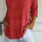 📢📢50% OFF !!!⏰Solid Color Knitted V-neck Top