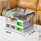 📢📢50%  OFF !!!⏰Multi-Layer Transparent Medicine Storage Box