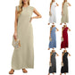 📢📢50% OFF !!!⏰Women Loose Split Wrinkle-Free Long Dress