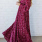 📢📢50% OFF !!!⏰ Women’s Floral Rayon Smocked-Waist Lined Maxi Dress – Flattering Fit, Lightweight Fabric & Elegant Boho Style 💃