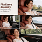 📢📢40% OFF !! ⏰ Ergonomic Memory Foam Car Headrest Pillow – Luxury PU Leather Neck Support Cushion