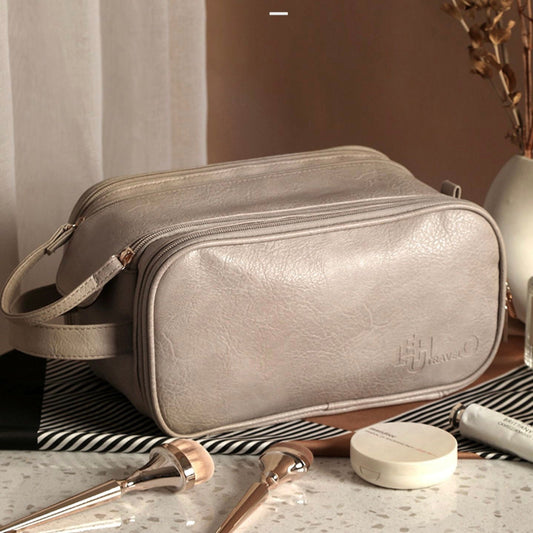 Sac à Cosmétiques de Grande Capacité à Huit Compartiments