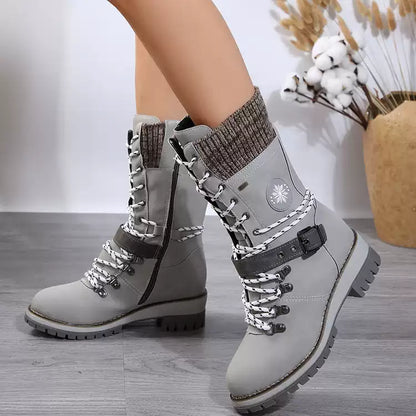 📢📢70%  OFF !! ⏰ Waterproof Knee-High Snow Boots🎁
