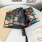 🔥Hot Sale 49% OFF💦 -Vintage Stained Glass Automatic Umbrella