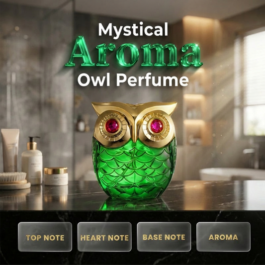 📢📢40% OFF !! ⏰Mystical Eau de Parfum – Mysterious Scent, Elegant Owl Bottle, Long-Lasting. 🌙💎