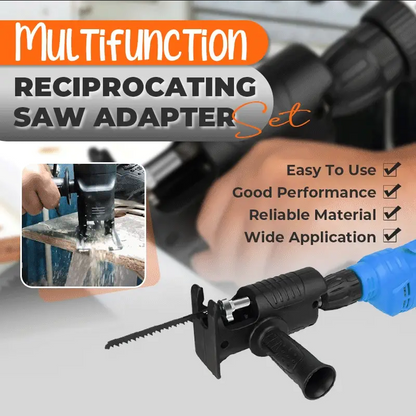 📢📢40% OFF !! ⏰HOT SALE🥳💞49K+ SOLD! Saw Adapter – From £9.99! Turns drill into cutter, multi-material & easy install. Versatile tool – grab yours! ✅