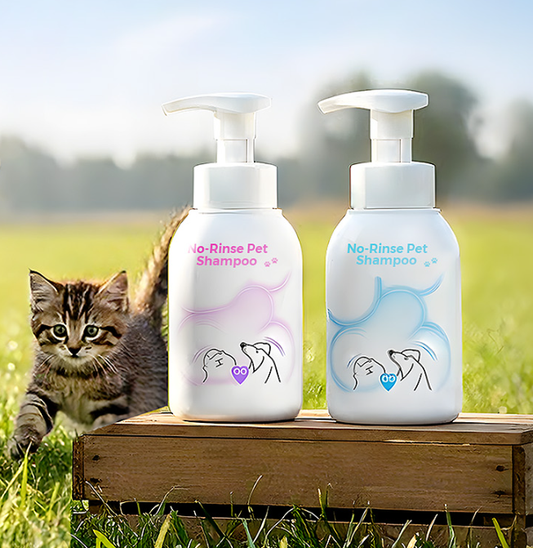 📢📢33 % OFF !!⏰ No-Rinse Pet Shampoo Foam – Natural, Antibacterial & Gentle Formula for Stress-Free Dog & Cat Grooming!