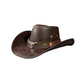 📢📢50% OFF !! ⏰Pro-Favorite Breathable Cowboy Hat – Cowhide – Sunshield for Outdoor Activities ☀️