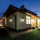 📢📢40% OFF !! ⏰ Solar Tungsten Wall Light – Auto-on, warm glow & wire-free ✨