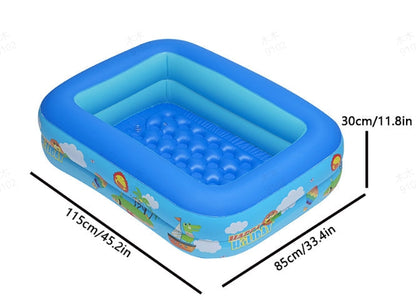 🏊 50% OFF NOW! 🎉 Children's Inflatable Pool – Sturdy PVC & easy setup – Perfect for backyard fun on hot days – safe and colourful for kids 🌞✨