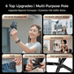 📢📢50%  OFF !! ⏰4-in-1 Magnetic Selfie Stick-360° Rotation & Portable Tripod✅