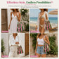 📢📢40% OFF !! ⏰🌴 Boho Striped Knit Bucket Handbag for Women – Handmade Summer Beach Shoulder Bag