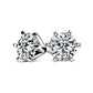 📢📢70%  OFF !! ⏰Stunning Classic Six-Prong Diamond Stud Earrings