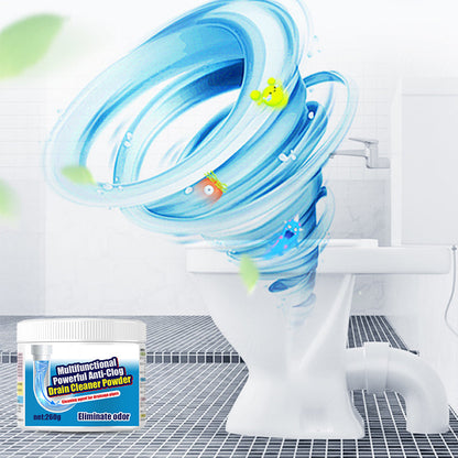 📢📢Buy 2 get 1 free⏰🏆Flash Sale⚡30K+ SOLD!Powerful Dissolving Deodorizing Floor Drain Cleaner Powder for Pipe Clearing