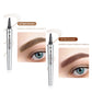 📢📢Buy 1 get 1 free⏰3D Waterproof Microblading Eyebrow Pen 4 Fork Tip Tattoo Pencil