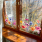 📢📢50% OFF !! ⏰Colorful Floral Bouquet Window Sticker – Vibrant design, easy peel & removable – Perfect for home, cafe & spring decor ✨