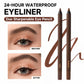 🎁LAST DAY SALE £11.99 with FREE Eyeliner Sharpener!!🔥-🌟24 HR Waterproof Eyeliner Duo Sharpenable Eye Pencil
