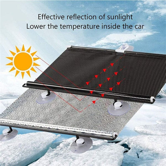 🔥Summer Hot Sale🔥Foldable Retractable Sunshade Sunblind
