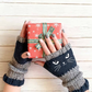 🐱Cute Women’s Knitted Cat Gloves — For Warm Hands & Free Fingers🧶