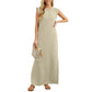 📢📢50% OFF !!!⏰Women Loose Split Wrinkle-Free Long Dress