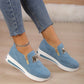 📢📢50% OFF !!!⏰Women's Casual Platform Slip-on Sneakers👞