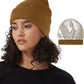 📢📢50% OFF !!⏰⏰ ANTI-FRIZZ BEANIE - Warm Cotton Blend & Seamless Design, Reduces Static and Hair Tangles, One Size Fits All for Comfortable Winter Wear ❄️👒