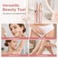 📢📢40% OFF !! ⏰ Electric Eyebrow Trimmer Pen with LED Light – USB Rechargeable Precision Hair Remover