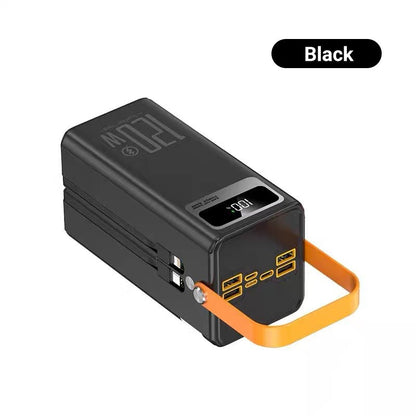 📢📢40% OFF !! ⏰Outdoor Portable Fast Charging Power Bank with LED Light